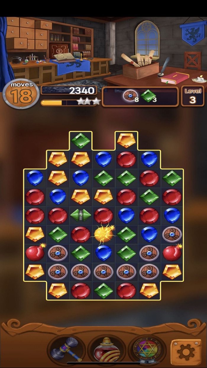 Gems Mystery Stone Match3