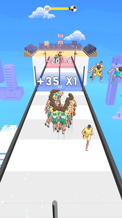 Basketball Run 3D