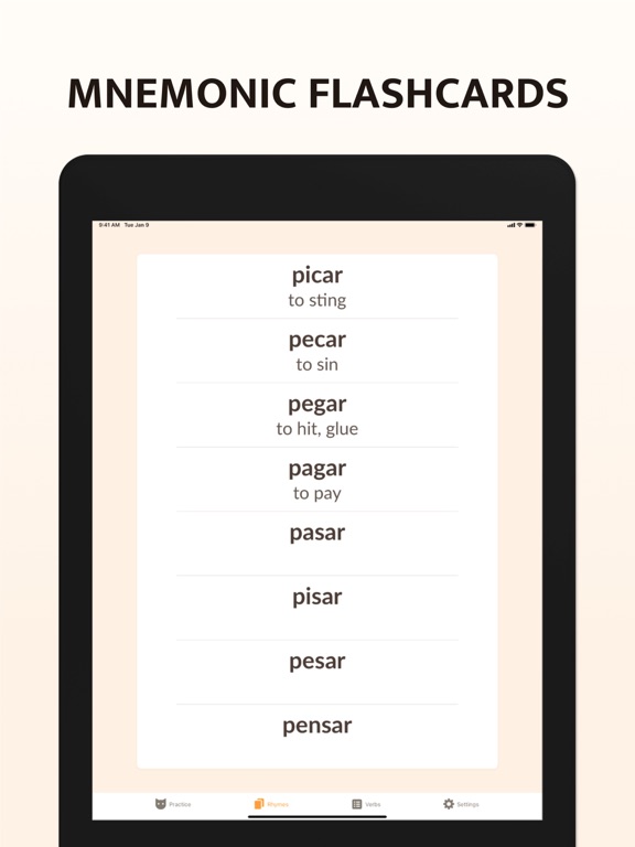 ConjuGato – Spanish Verbs screenshot 3