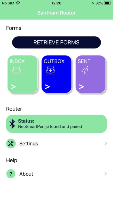 Bantham Technologies Router screenshot 2