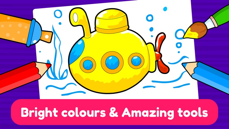 Preschool Kids Coloring Games screenshot-8