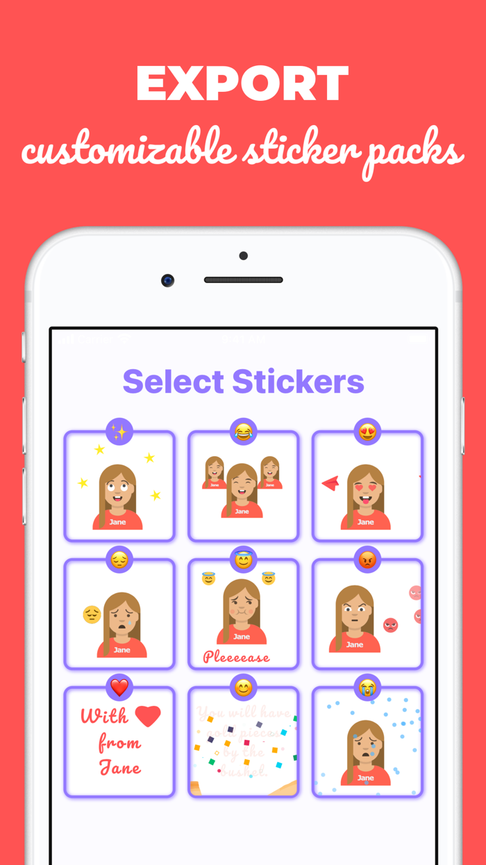 Avatar Stickers for Telegram