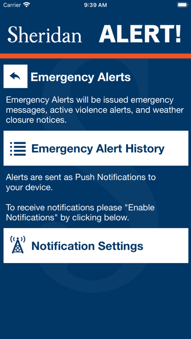 How to cancel & delete Sheridan Alert from iphone & ipad 2