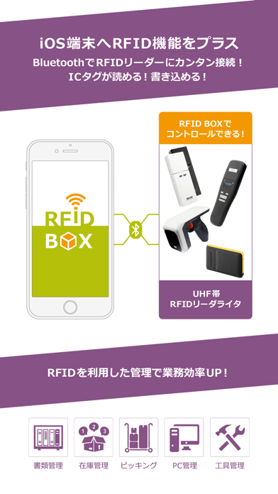 How to cancel & delete RFID BOX from iphone & ipad 2