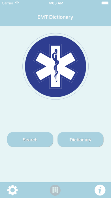 EMT Dictionary iphone images
