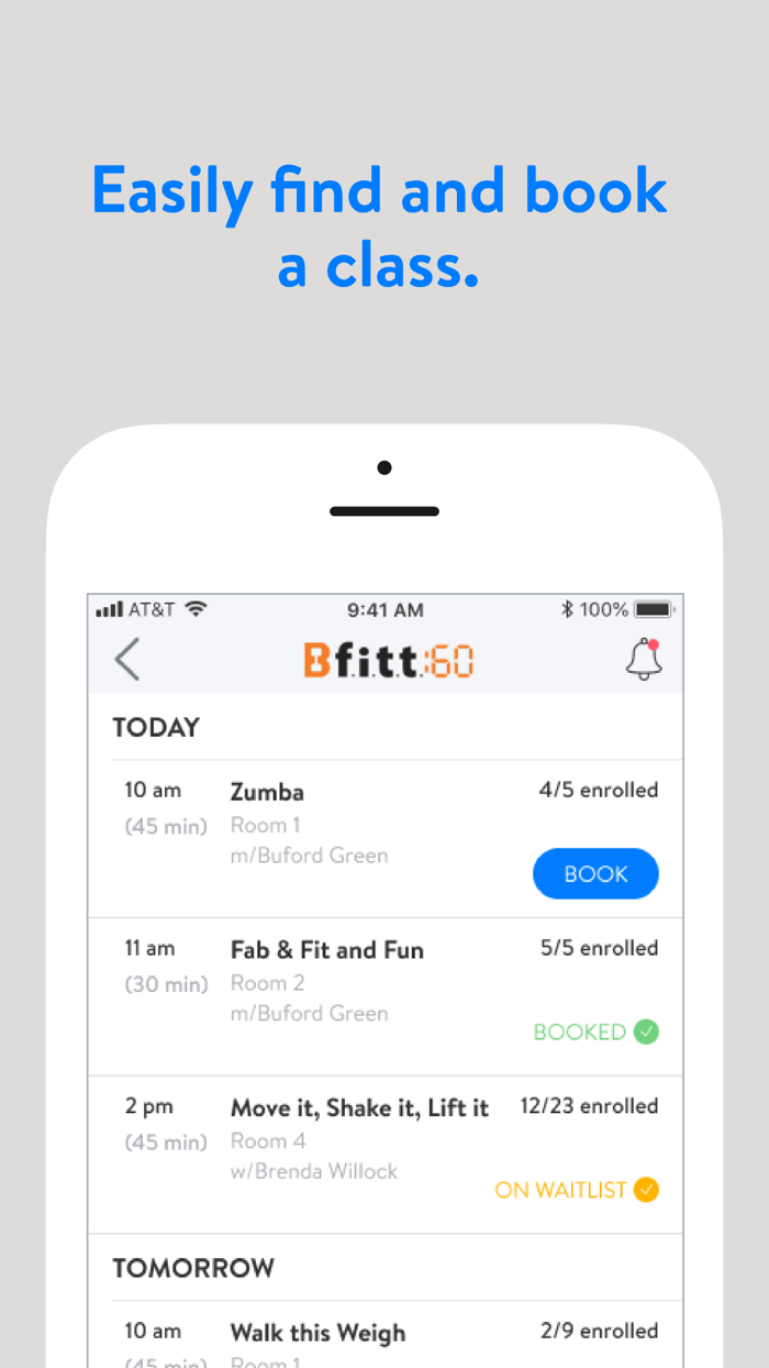 BFitt60 Group Training