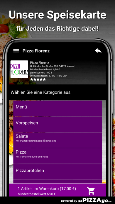 Pizza Florenz Kassel screenshot 4