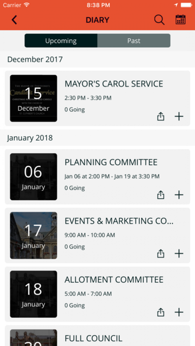 Thetford Town Council App screenshot 2