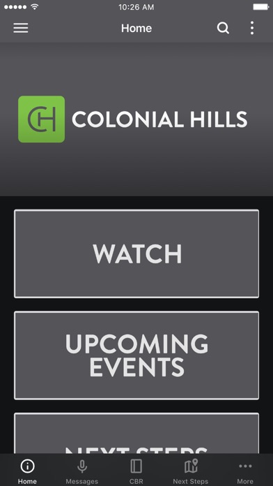 How to cancel & delete Colonial Hills Church from iphone & ipad 1