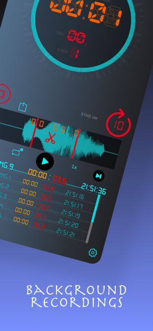 ‎EnVave - Voice Recorder Screenshot