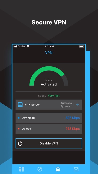 VPN Alfa: protection service screenshot 3