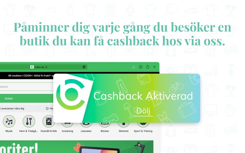 【图】Cashbacker-assistenten(截图3) 【图】Cashbacker-assistenten(截图3)