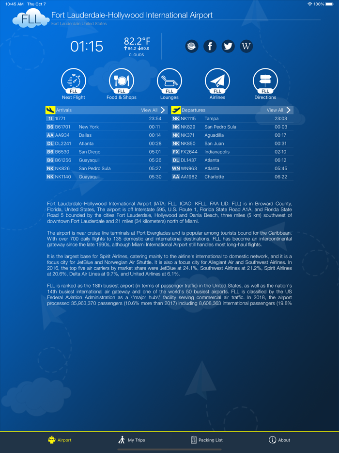 Fort Lauderdale Airport Radar