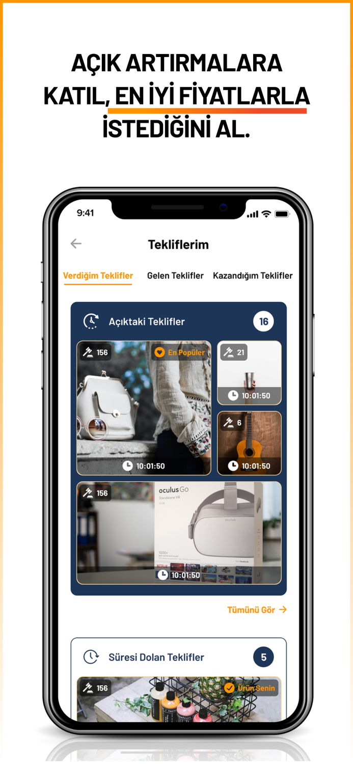 BiTeklifAt Açık Artırma Yeri