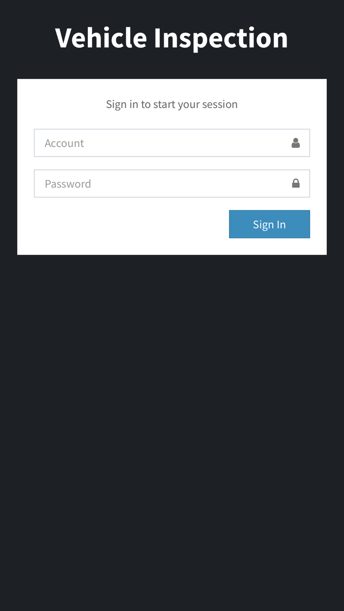 MRF Vehicle Maintenance