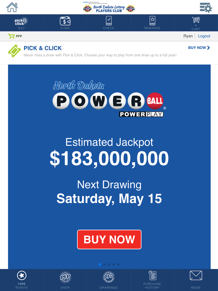 ND Lottery Players Club