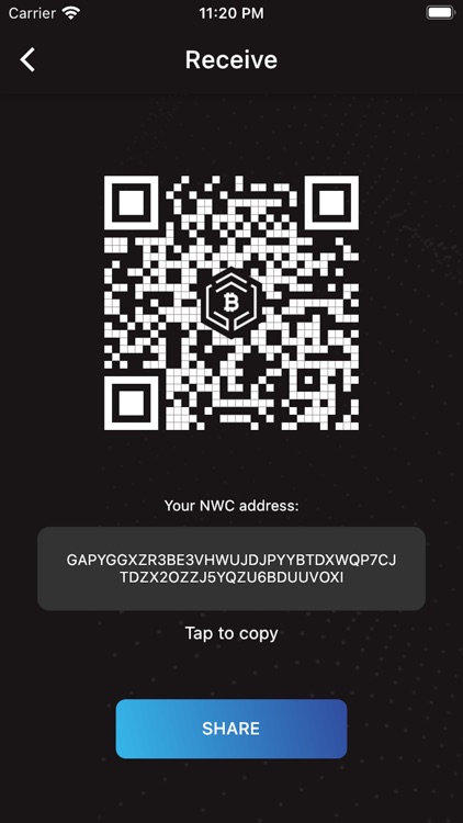 Newscrypto wallet screenshot-2