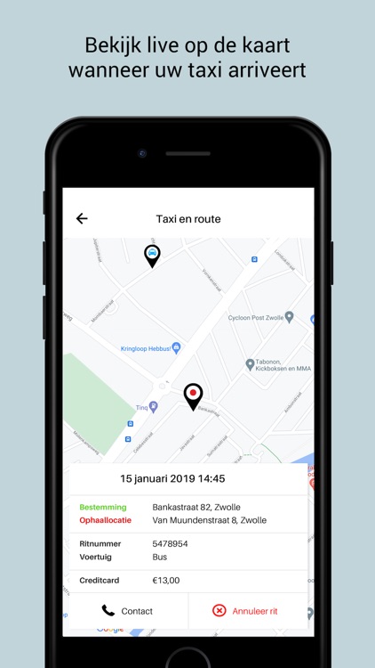 Taxi App Bobbie (Zwolle) screenshot-3