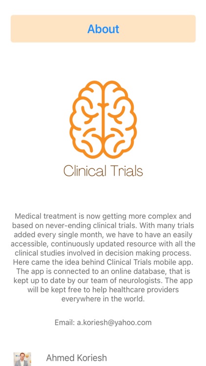 Clinical Trials App screenshot-3