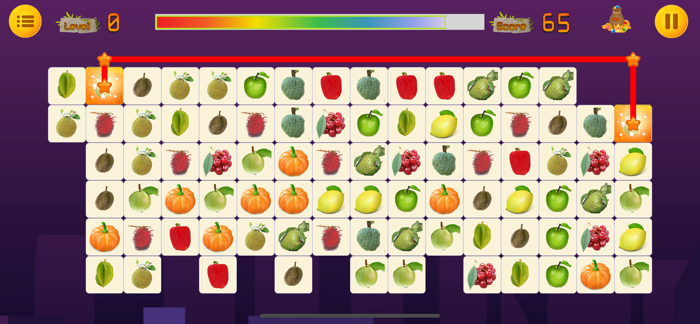 Nối hoa quả - Trò chơi trí tuệ