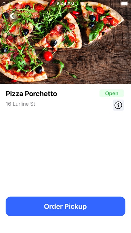 Pizza Porchetto