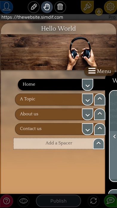 How to cancel & delete SimDif Website builder from iphone & ipad 1