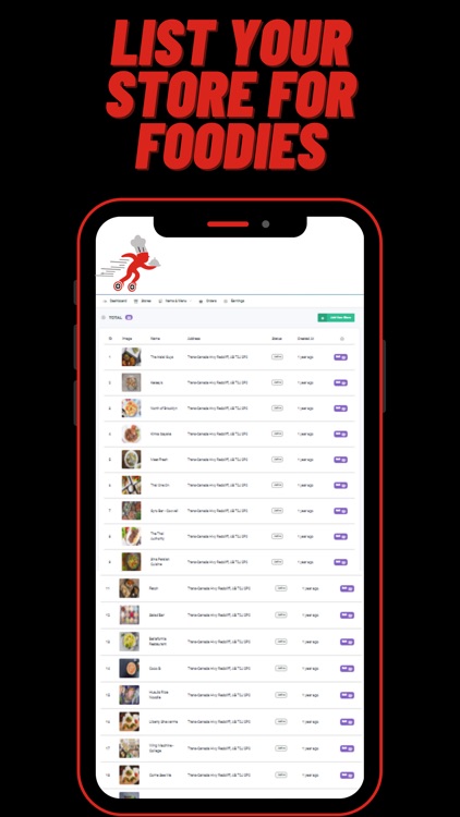 Food Tracker Merchant