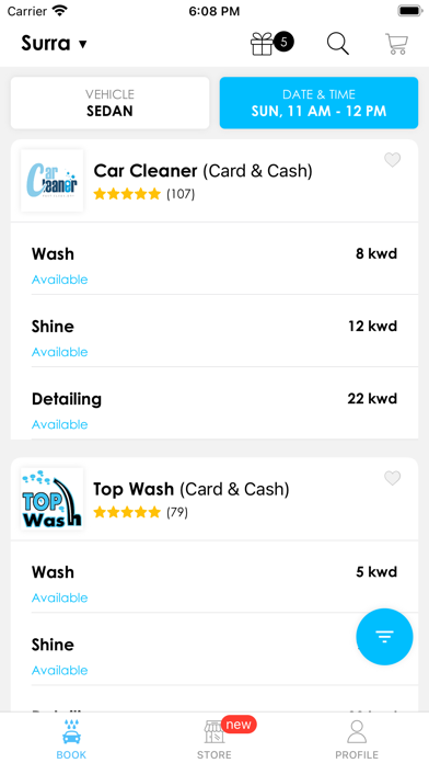 How to cancel & delete Ghaseel Car Wash - غسيل سيارات from iphone & ipad 1