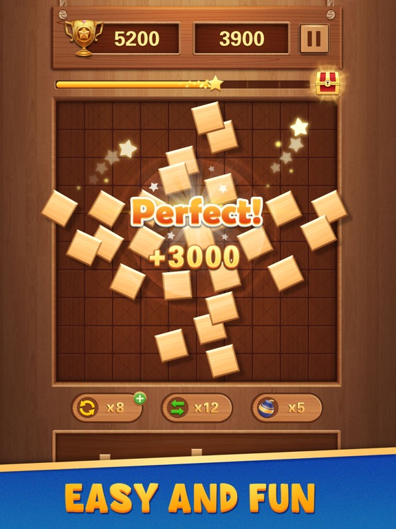 Block Puzzle Wood Blast screenshot 4