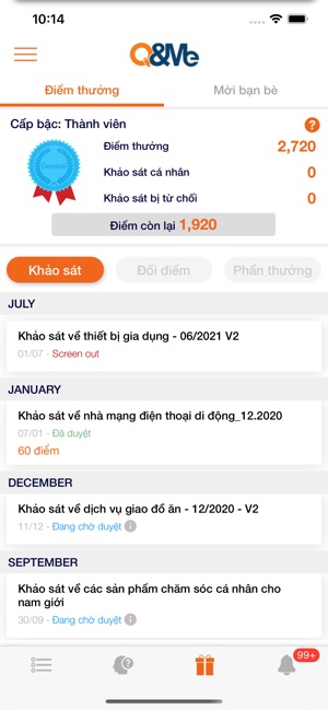 Q&Me Kiếm tiền online