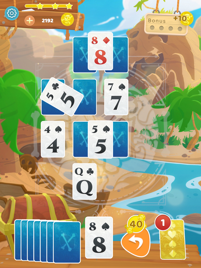 Solitaire TriPeaks Pirates