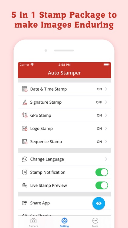 Auto Stamper: Timestamp Camera screenshot-3