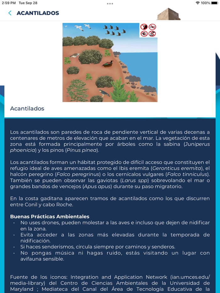 AUDIOGUIAS DEL MAR CADIZ