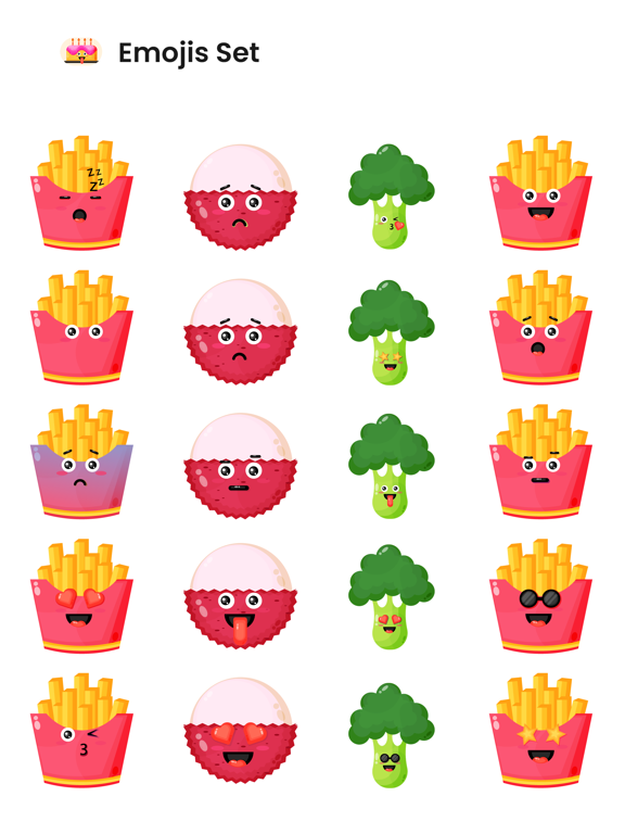 Emojis Set for iMessage screenshot 2