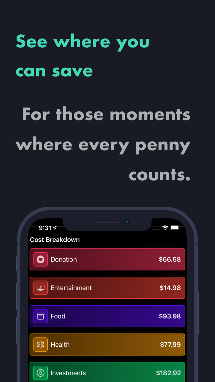 Trackr - Track your expenses