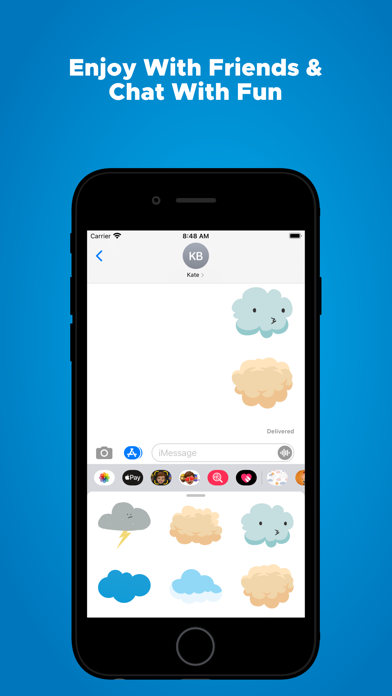 Little Cloud Emojis screenshot 4