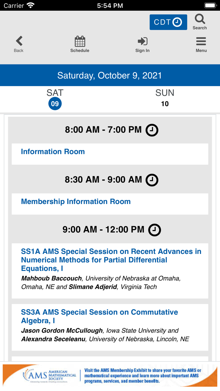 AMS Fall Central 2021
