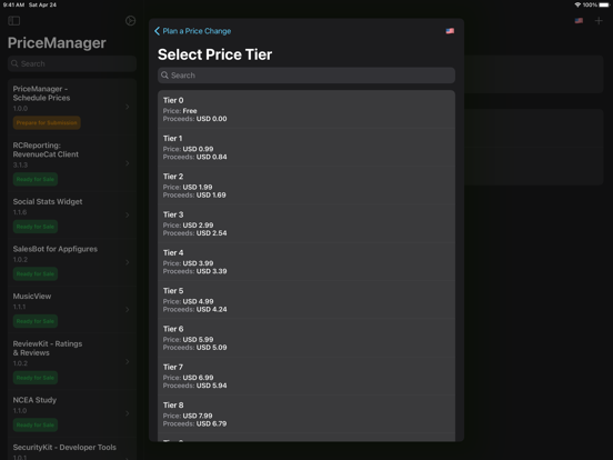 PriceManager - Schedule Prices screenshot 2