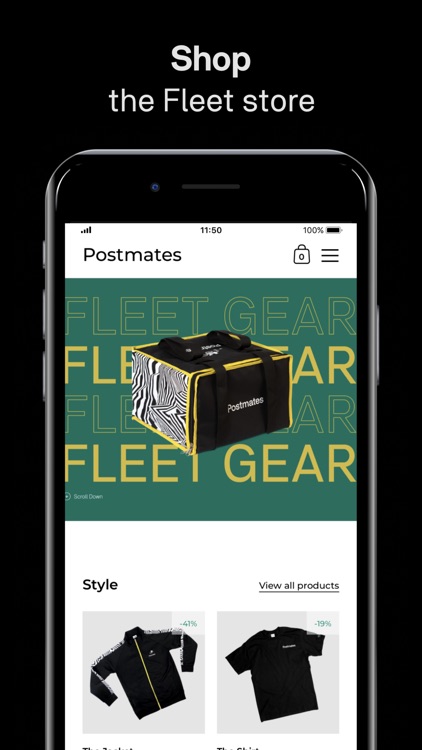 Postmates - Fleet screenshot-4