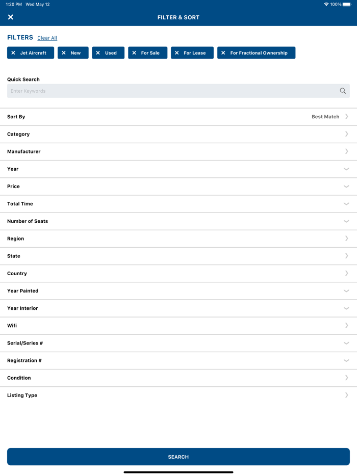 Controller Aircraft for Sale