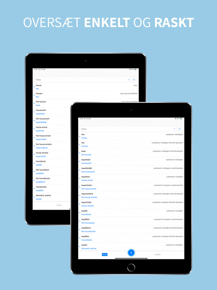 LexPal Norsk-Engelsk