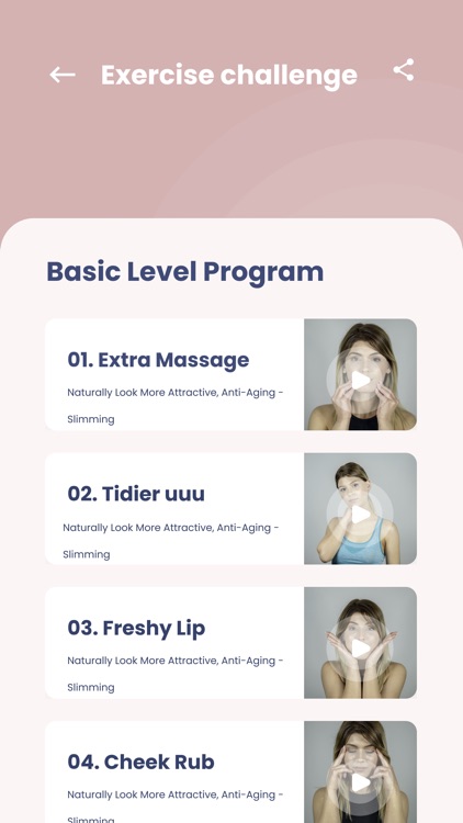 Face Yoga Exercise & Facelift screenshot-3