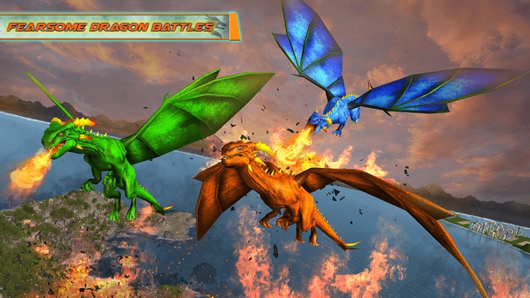 Flying Dragon War Robot Arena