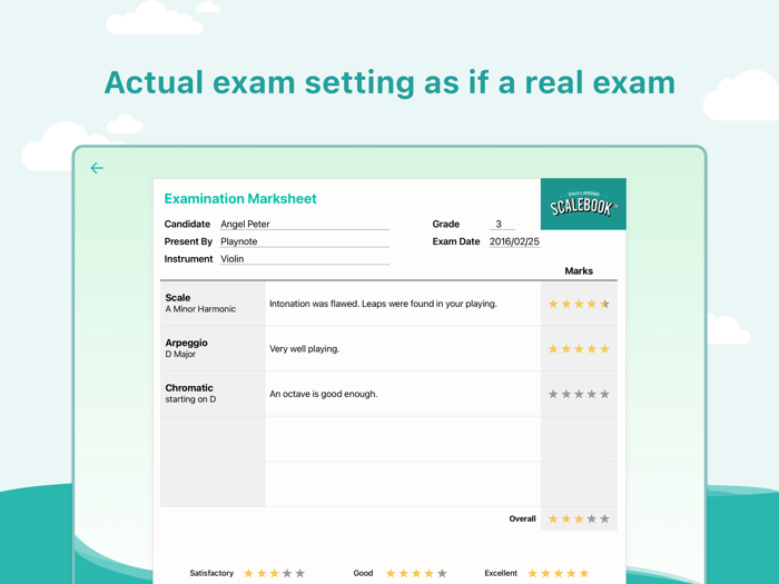 SCALEBOOK for ABRSM Grade 1-5