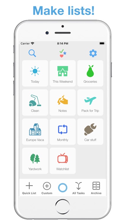 Life Lists: List Organizer