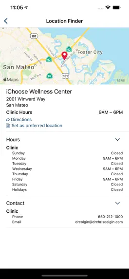 Game screenshot iChoose Wellness Center apk