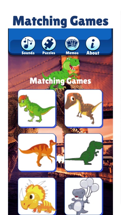 T-rex: Dino Sounds & Matching screenshot 4