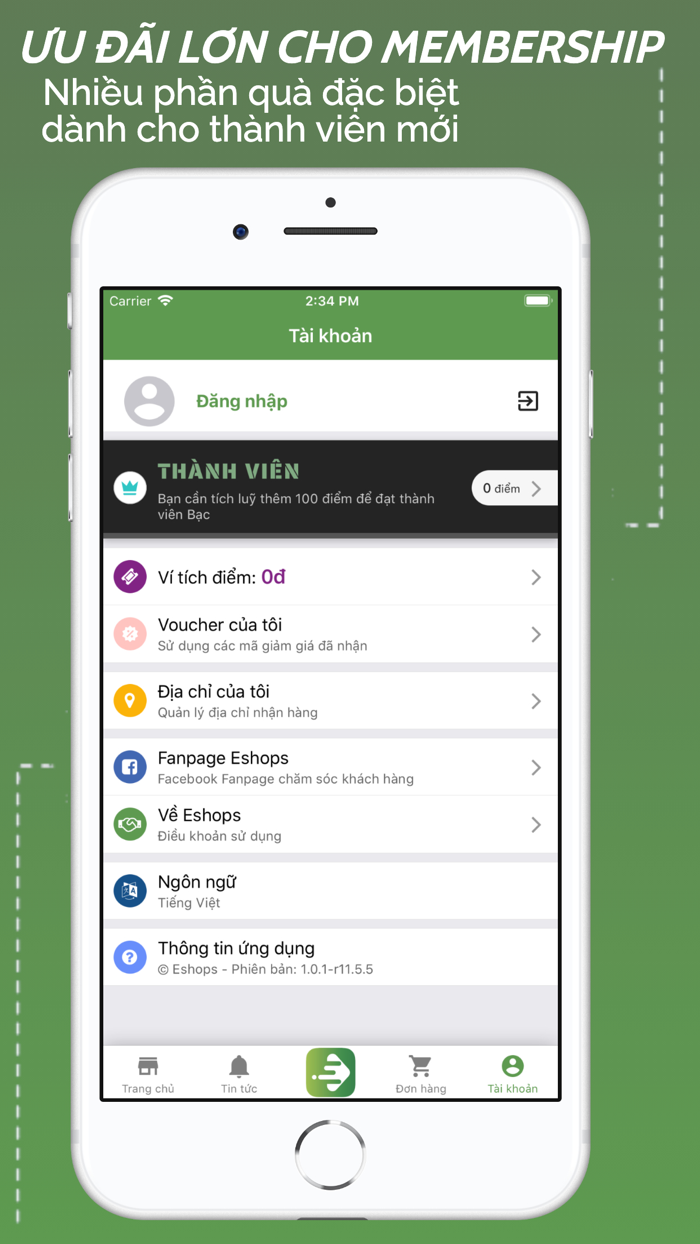 Eshops - Mua sắm Online