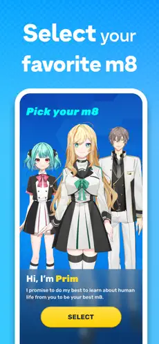 Screenshot 3 m8: Your AI Anime Friend iphone