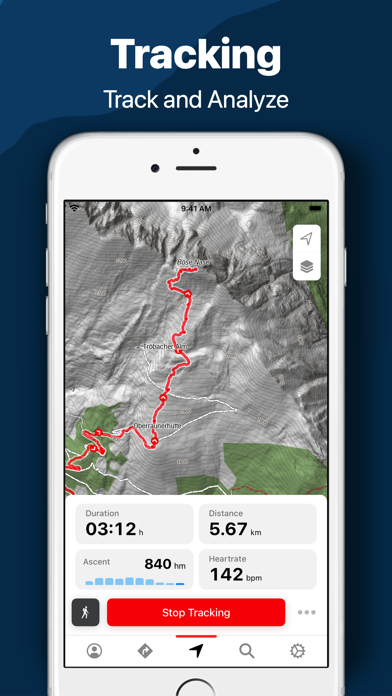 bergfex: hiking & tra... screenshot1